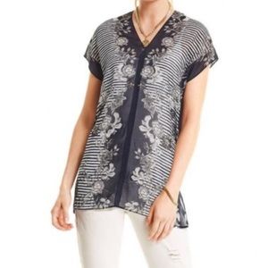 Cabi double V blouse